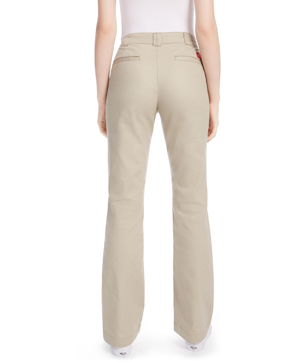 Dickies Junior's Flex Bootcut Trouser Pants Brown Size 15