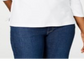 Karen Scott Women's Cotton Lace up Shirt White Size X-Small