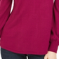 Style & Co Women's Mock Neck Keyhole Sweater Purple Size Small