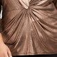 Alfani Women's Plus Metallic Twist Front Top Black-Gold Size 4XL