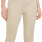 Charter Club Women's Chelsea Stretch Twill Cropped Pants Brown Size 4 P