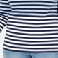 Karen Scott Women's Striped Colorblocked Top Blue Size Petite