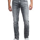 True Religion Men's Denim Wolf Five Pocket Jeans Gray Size 32