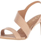 Calvin Klein Women's Lancy Nappa Open toe Ankle Strap Heel Casual Dress Shoe Brown Size 11 M