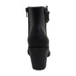 American Rag Women's Demitra Leather Almond Toe Ankle Fashion Boots Black Size 9 M