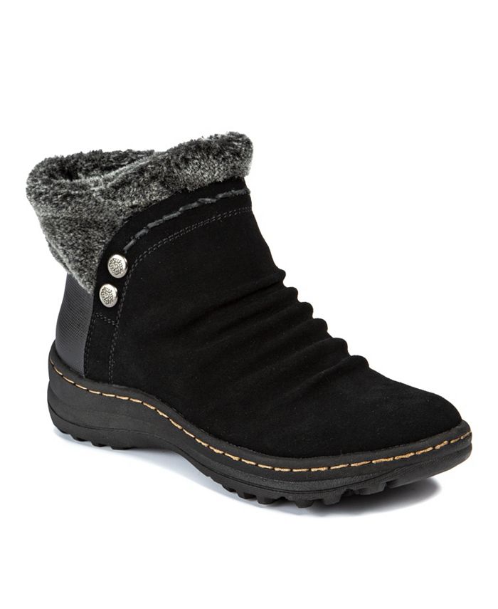 Baretraps Women's Alick Faux Fur Cold Weather Winter Boots Black Size 11 M