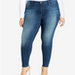 William Rast Women's Trendy Plus High Rise Jeans Blue Size 22 W