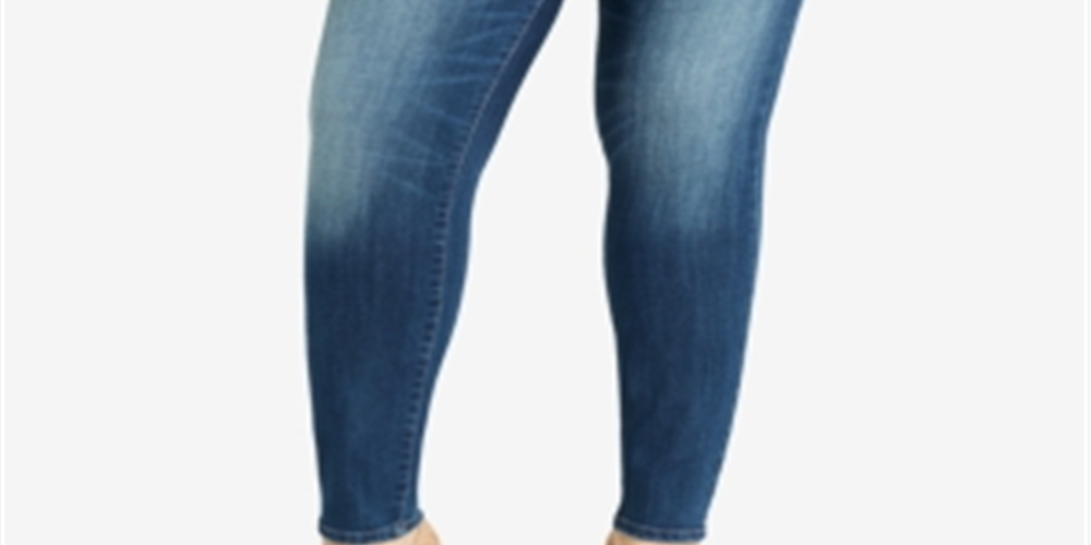 William Rast Women's Trendy Plus High Rise Jeans Blue Size 22 W