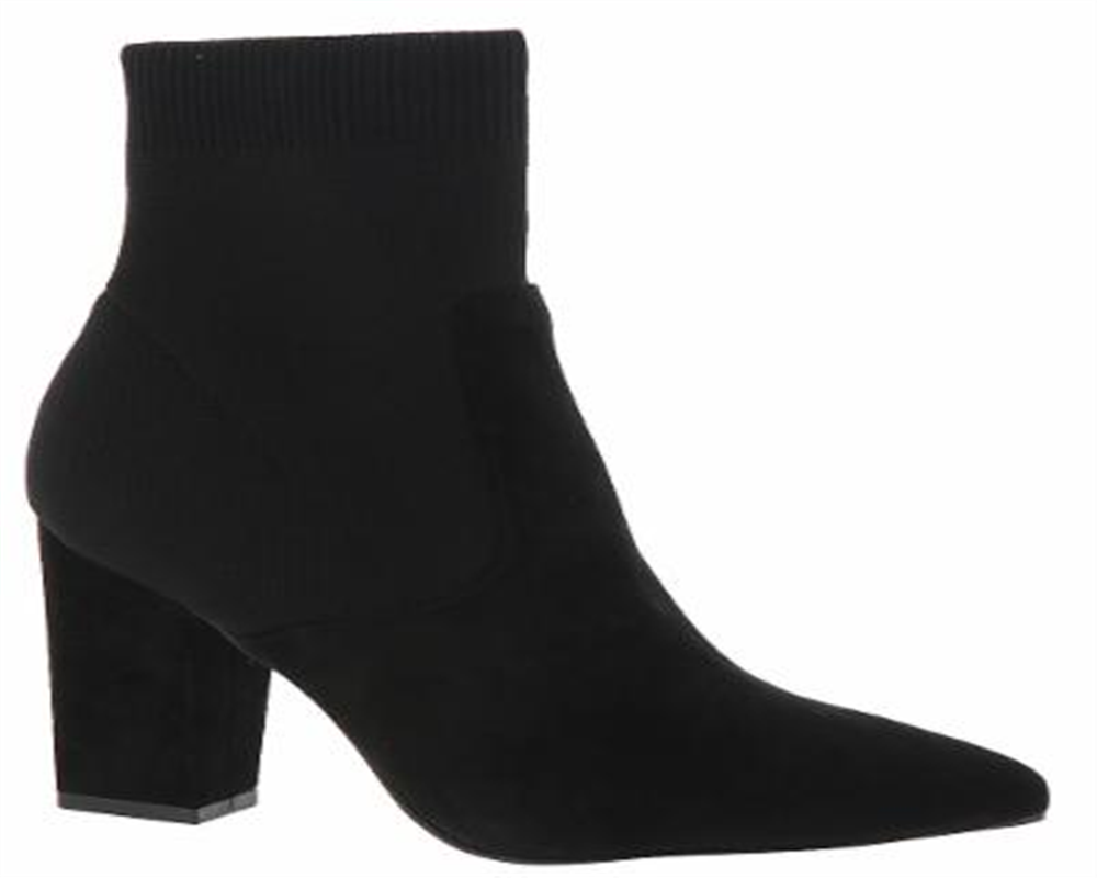 Steve Madden Women's Remy Pointed Toe Ankle Fashion Boots Black Size 8M