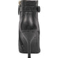 नाइन वेस्ट वीमेंस फैट्रीना लेदर बूटी ब्लैक साइज़ 8.5 M
