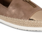 Anne Klein Women's Zetta Flats Gold Size -5 M