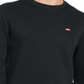 Levi's Men's Bailey Fleece Comfy Sweatshirt Black Size Small
