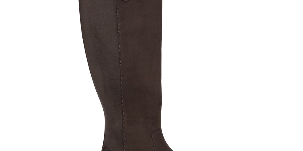 Kenneth Cole Reaction Women's Wind Stretch Boots Gray Size 8.5 M