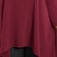 Alfani Women's Plus Handkerchief Hem Top Red Size 3X