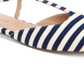 Charter Club Women's Ellory T-Strap Flats Blue Size 8.5M