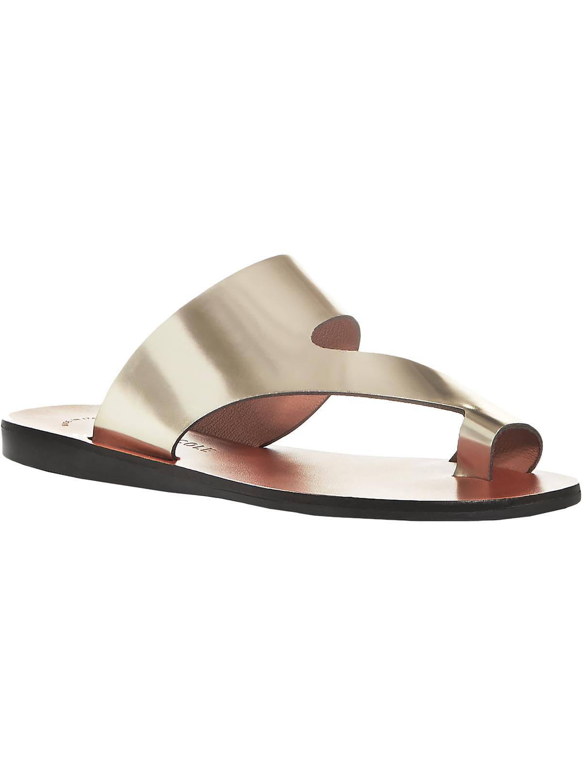 Kenneth Cole New York Women's Palm Open Toe Casual Slide Sandals Yellow Size 9 M