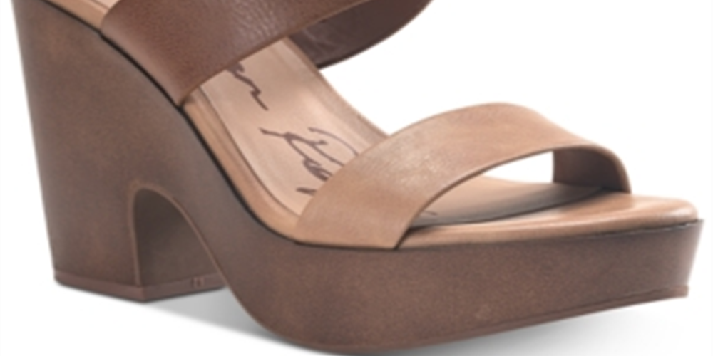American Rag Women's Joanie Sandals Brown Size 9.5 M