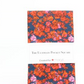 Men's Pocket Square Glen Floral Not Applicable Orange Size Regular
