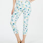 Charter Club Women's Pocketed Floral Jeans White Size 4