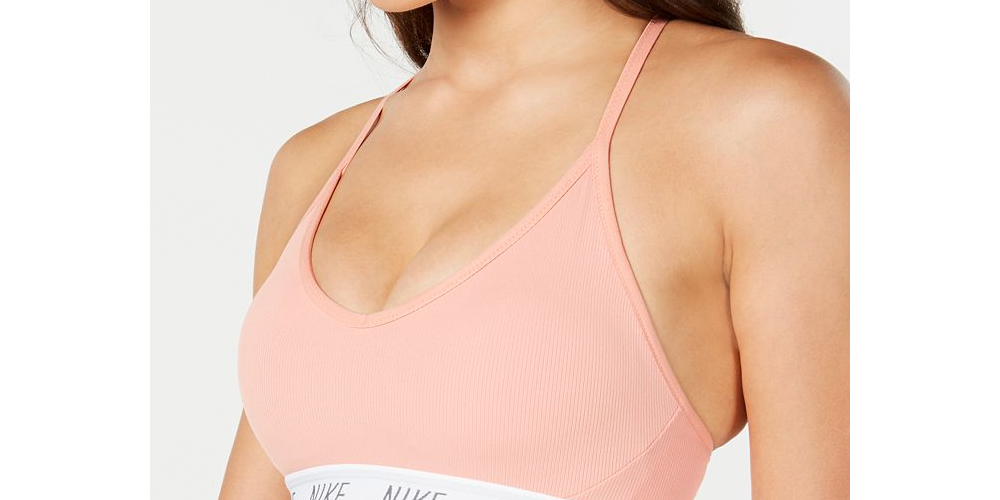 Nike Women's Trainging Padded Sports Bra Orange Size S