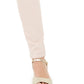 Charter Club Women's Printed Stripe Bristol Skinny Ankle Jeans Pink Size 18