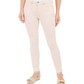 Charter Club Women's Printed Stripe Bristol Skinny Ankle Jeans Pink Size 18