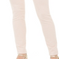 Charter Club Women's Printed Stripe Bristol Skinny Ankle Jeans Pink Size 18