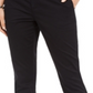 Style & Co Women's Cotton Bootcut Chino Pants Black Size 12