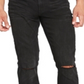 Buffalo David Bitton Men's Ash X Sanded Slim Stretch Jeans Black Size 30X32