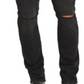 Buffalo David Bitton Men's Ash X Sanded Slim Stretch Jeans Black Size 30X32