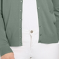 Charter Club Women's Long Sleeve Button Front Green Size Large