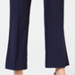 JM Collection Women's Tummy Control Trousers Blue Size 10Petite