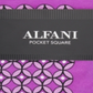 Alfani Men's Esmond Silk Handkerchief Pocket Square Pink One Size