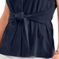 Charter Club Women's Tie Front Sleeveless Top Blue Size X-Large