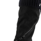 Bearpaw Women's Fleece Lined Boot Liner Sock, Black One Size