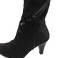 Bearpaw Women's Fleece Lined Boot Liner Sock, Black One Size