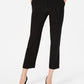 Kasper Women's Crepe Cropped Straight Leg Pants Black Size 14