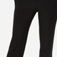 Kasper Women's Crepe Cropped Straight Leg Pants Black Size 14