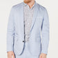 INC International Concepts Men's Slim Fit Two Button Blazer Blue Size XXX-Large