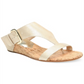 Donald J Pliner Women's Platino Open Toe Casual Slide Sandals Brown Size 7 M