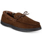 Gold Toe Men's Carter Memory Foam Slip on Loafer Slippers Brown Size Large