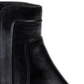 Sole Bound Women's Round Toe Block Heel Zip up Leather Booties Black Size 8.5 M