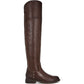 Franco Sarto Women's Haleen Wide Calf Over the Knee Boots Brown Size 6.5M