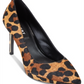 DKNY Women's Camel Leopard Lexi Pump Brown Size 8