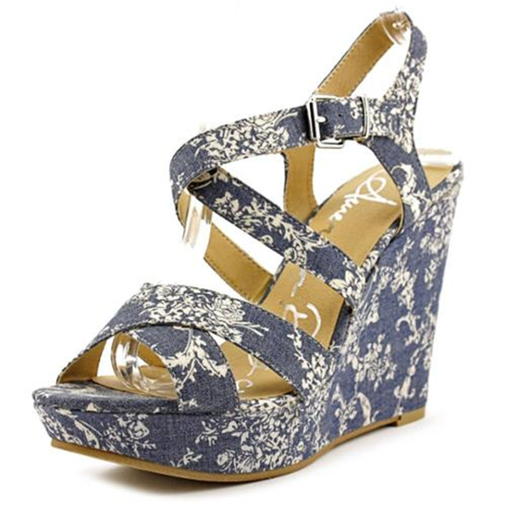 Ideology Women's Open Toe Casual Platform Sandals Black Size Small