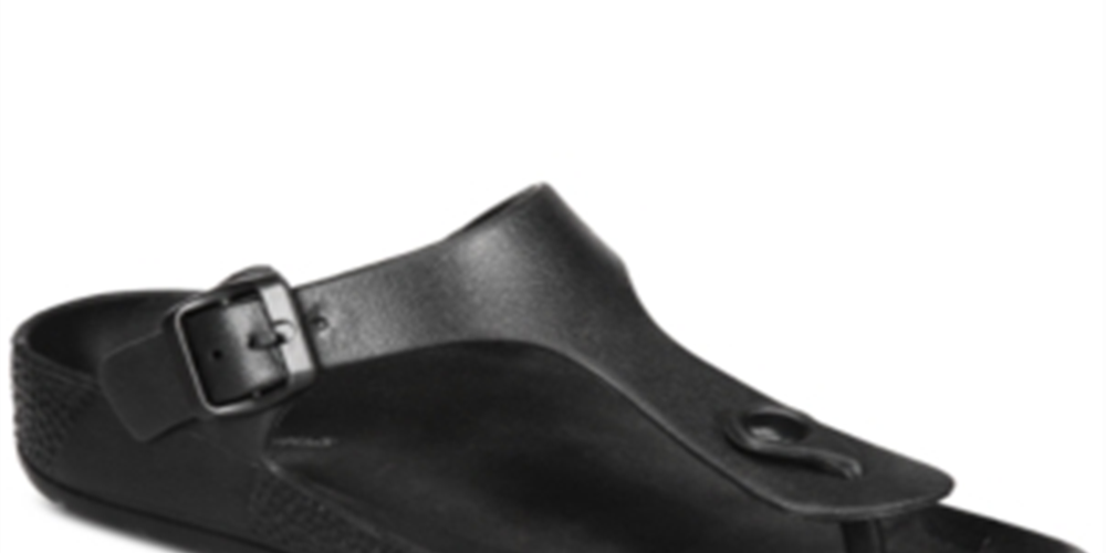 Seven Dials Women's Cadella Split Toe Casual Slide Sandals Black Size 5 M