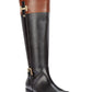 Karen Scott Women's Deliee Solid Round Toe Mid Calf Boots Black Size -7.5 M