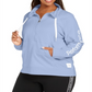 Calvin Klein Women's Plus Half Zip Pullover Blue Size 1X