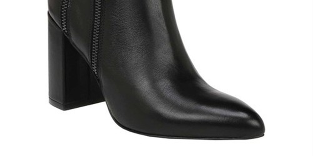 Fergie Women's Footwear Enigma Block Heel Bootie Black Size 9.5M