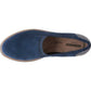 Clarks Women's Platform Cushioned Moisture Wicking Stretch Sharon Dolly Round Toe Wedge Slip Navy Size 12 M